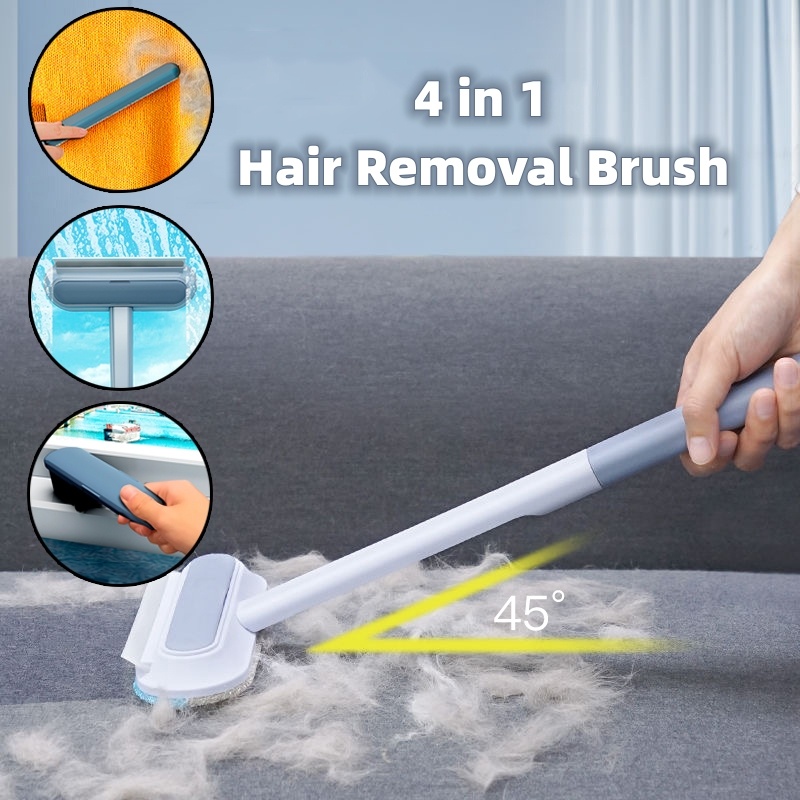 4 In 1 Multifunctional Hair Removal Brush - Pet, Dog, Cat, Hair Cleaner Brush, Cat Hair Remover, Window Screen, Cleaning Tool, Gadgets