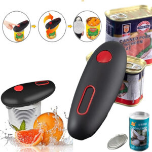 Electric Can Opener - Automatic, Jar, Bottle, Can, Machine, One Touch, Portable, Kitchen, Hand Free Opening, Opener Tool, Gadgets