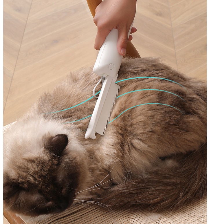 Pet Groomer - Pet Hair Removal Brush, Cat Grooming Brush, Dog, Cat, Massage Epilator To Remove Floating Hair, Cat Hair, Pet Supplies - Image 7