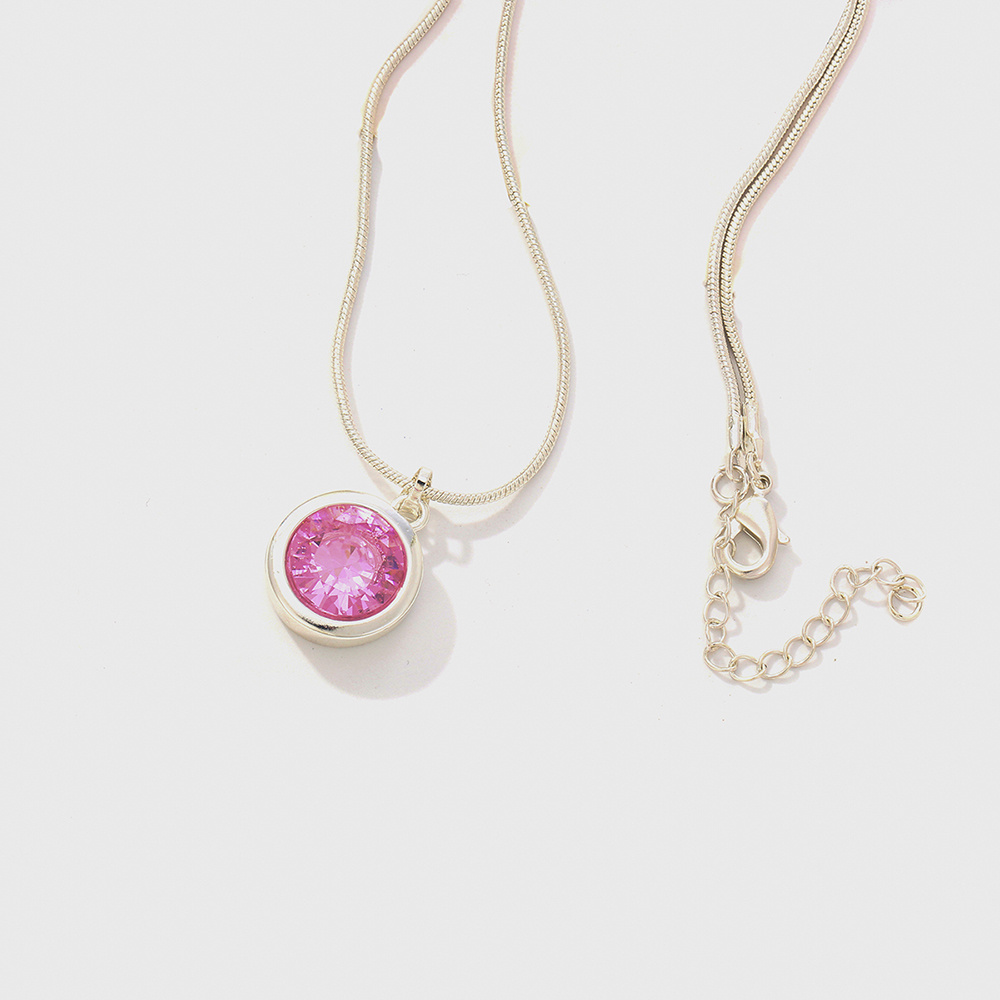 Necklace With Found Pink Stone - Image 2