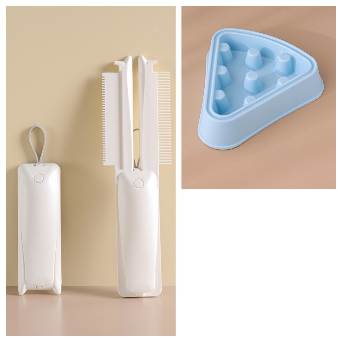 Pet Groomer - Pet Hair Removal Brush, Cat Grooming Brush, Dog, Cat, Massage Epilator To Remove Floating Hair, Cat Hair, Pet Supplies - Image 4