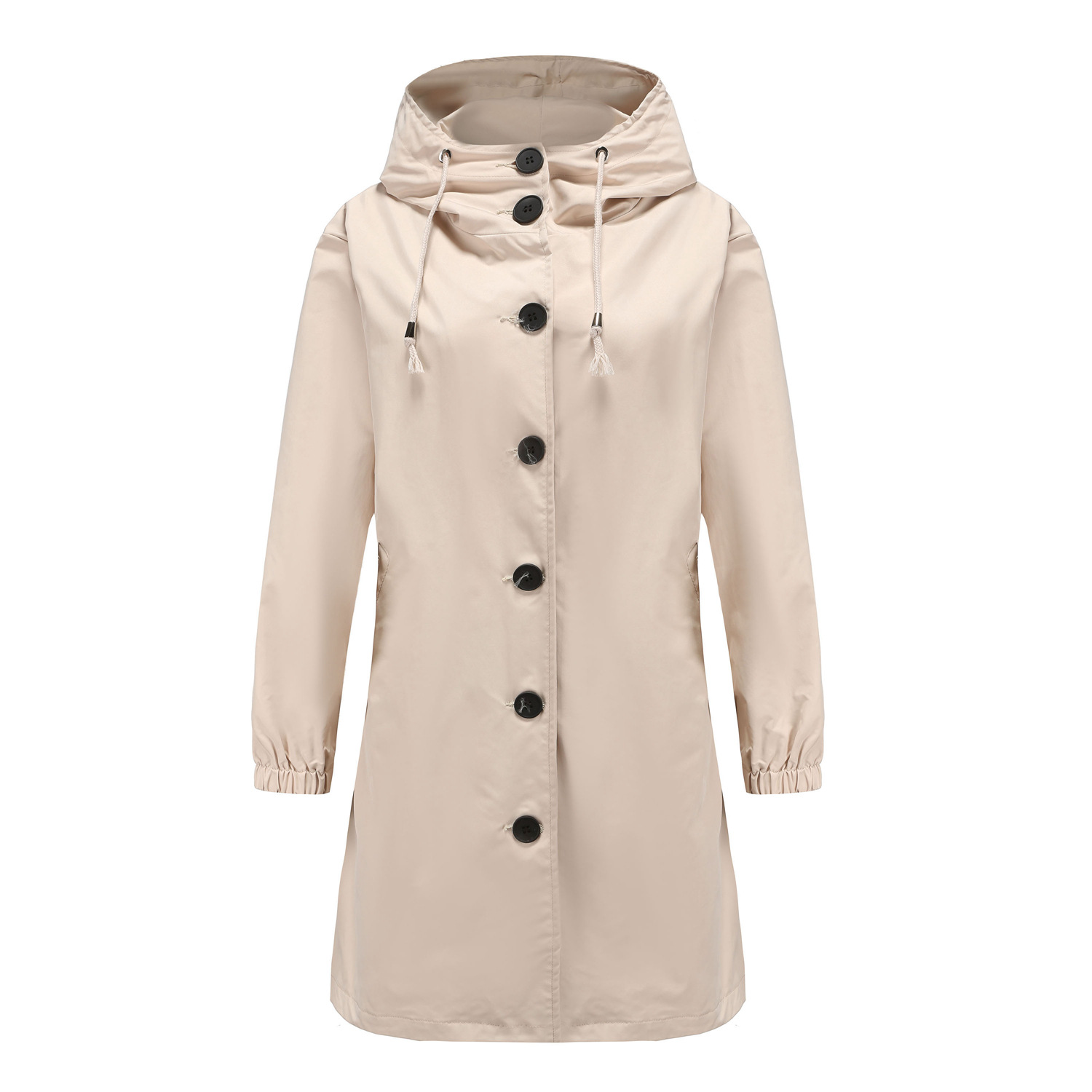 Waterproof Anorak Women's Casual Long Coat - Image 5