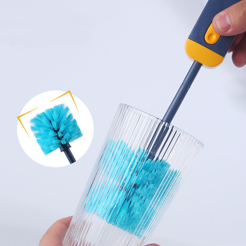 4 In 1 Bottle Gap Cleaner - Brush, Multifunctional, Cup Cleaning Brushes, Water Bottles, Clean Tool, Mini Silicone, U-shaped Brush, Kitchen, Gadgets - Image 8