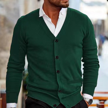 Men's Clothing Sweater Coat - Image 10