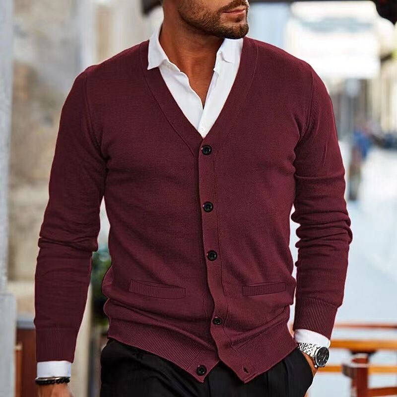 Men's Clothing Sweater Coat - Image 2