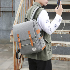 Three-piece Backpack Large Capacity Simple Business Computer Bag