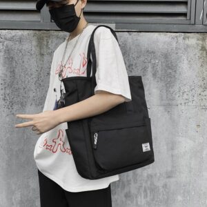 Men's Handbag Portable Tote Simple Large Capacity Shoulder Bag