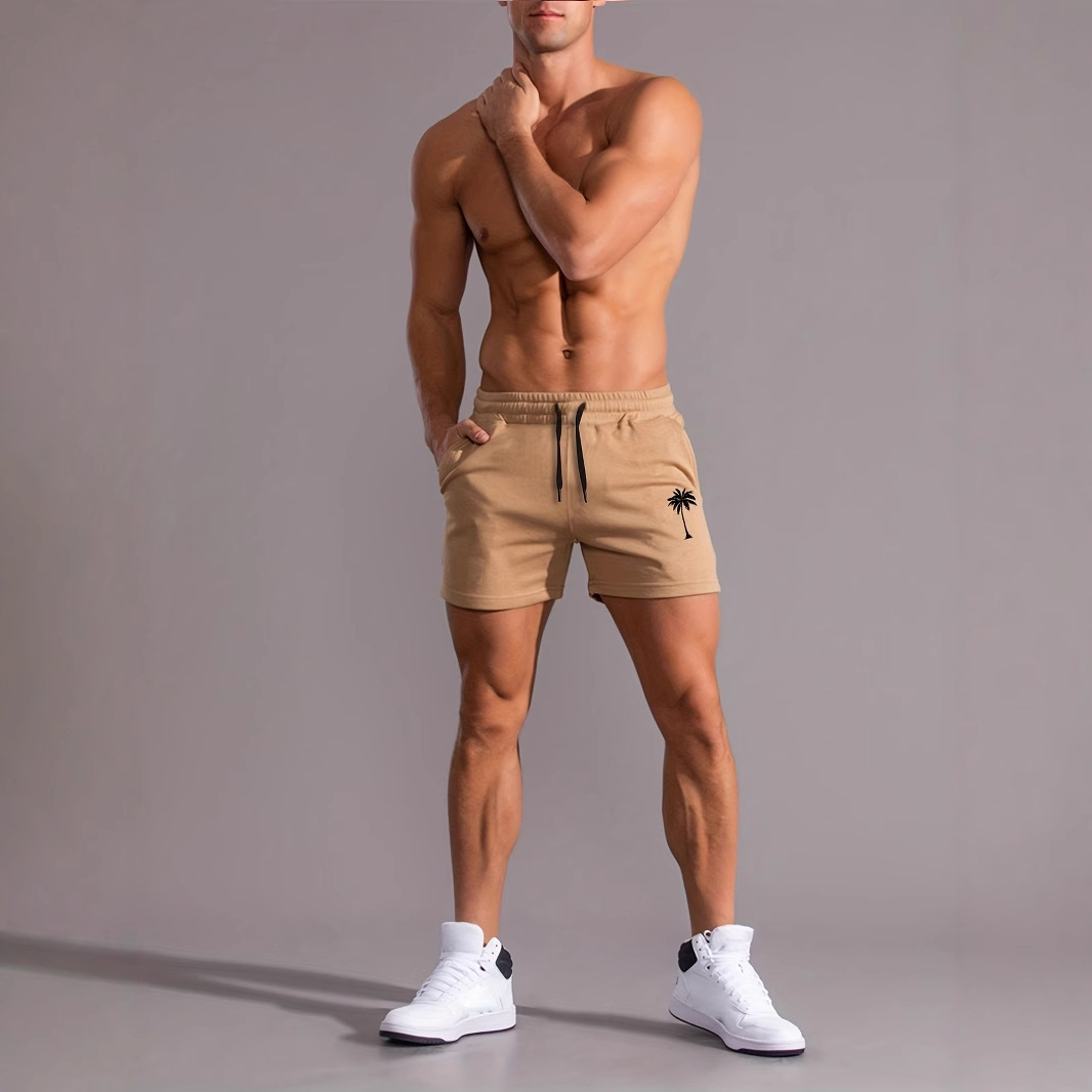 Men's Casual Coconut Printed Sports Shorts