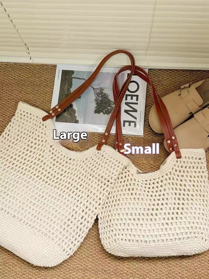 Woven Seaside Holiday Large Capacity Shoulder Bag - Image 6