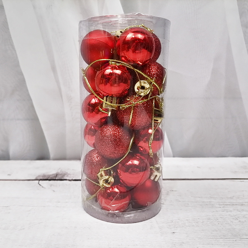 Christmas Decoration Shiny Matte Christmas Ball - Image 8