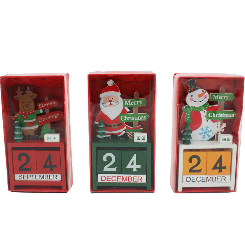 Christmas wooden calendar ornaments - Image 3