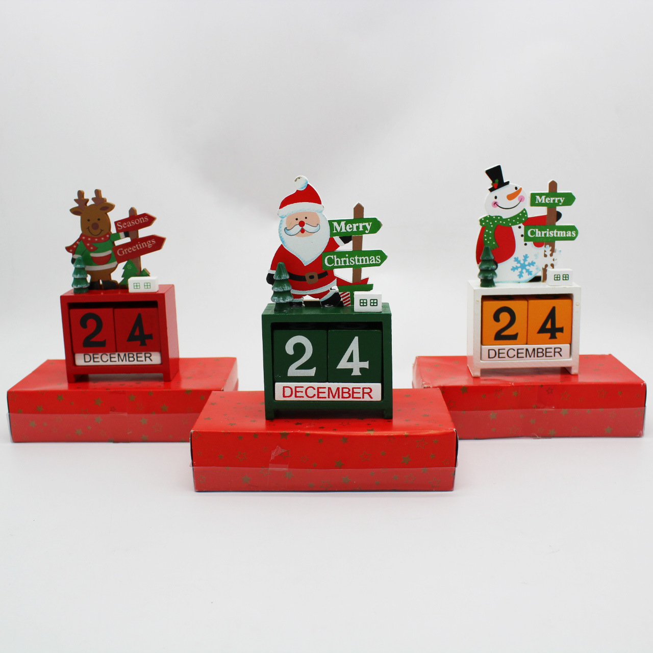 Christmas wooden calendar ornaments - Image 4