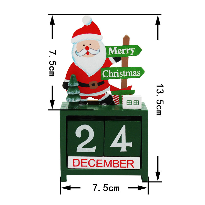 Christmas wooden calendar ornaments - Image 6