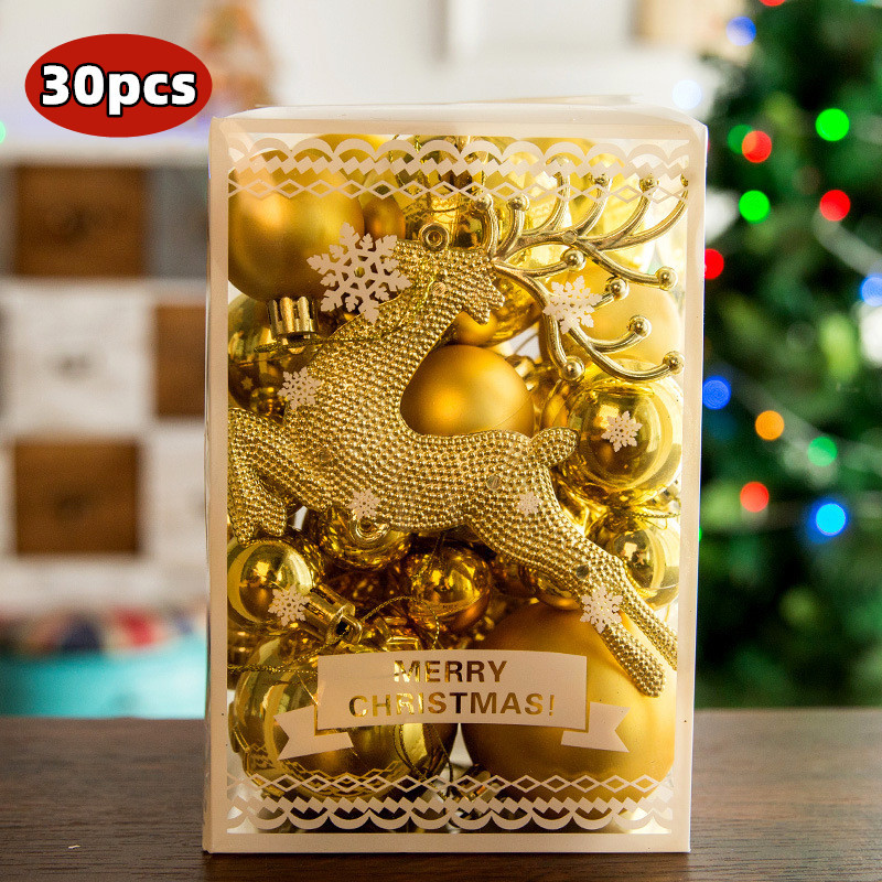 Fashion Family Ornaments Christmas Decorative With Christmas Balls - Image 6