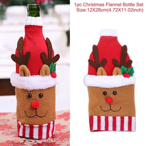 Christmas Decorations Christmas Wine Bottle Socks - Image 5