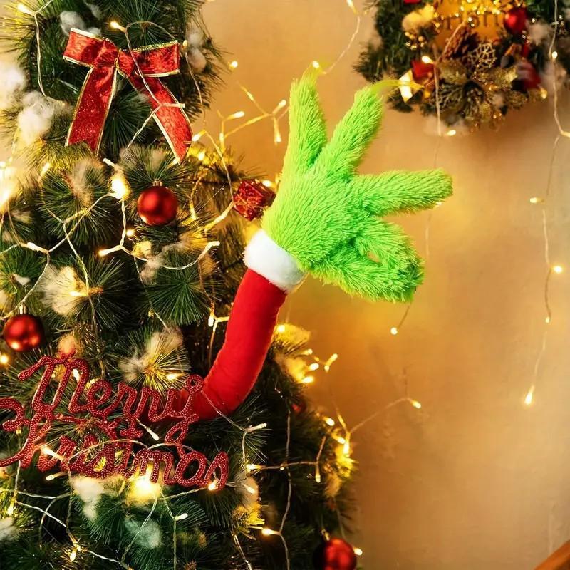 Doll Green Monster Arm Doll Elf Ornaments Christmas Tree Decorations - Image 7