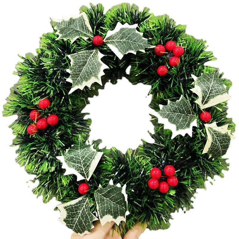 Christmas Decorations Festival Wreath Wreath Window Layout Door Hanging Site Layout Christmas Product - Image 6