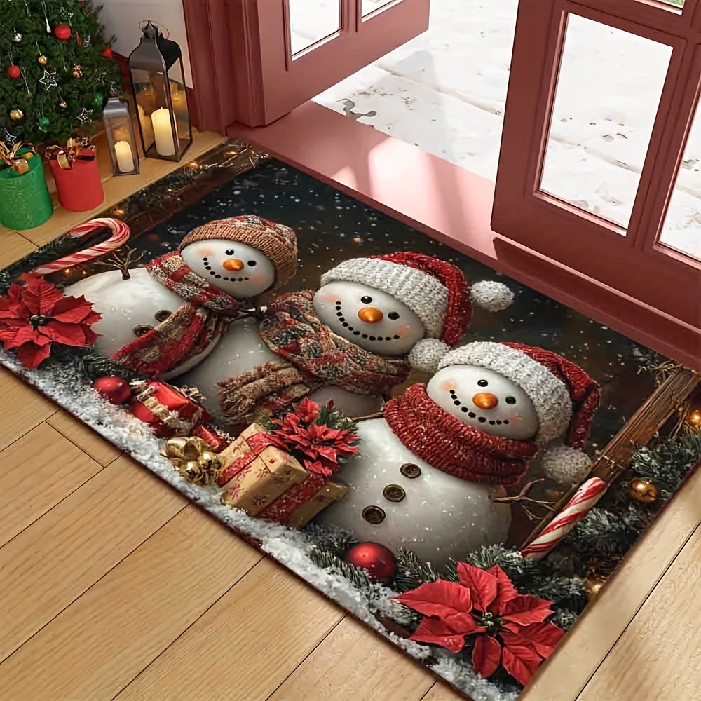 Christmas Decoration Door Mat Home Entry - Image 4