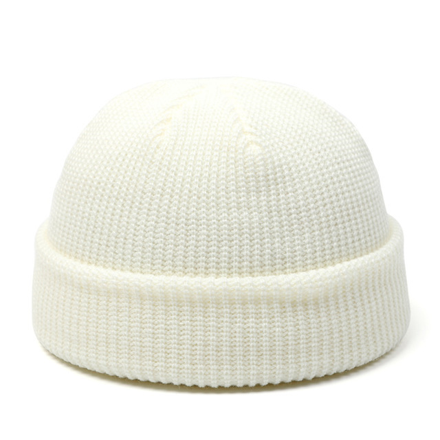 Knitted Hats Skullcap Beanie Hat Winter Retro - Image 2