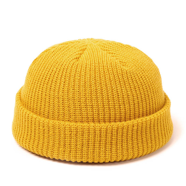 Knitted Hats Skullcap Beanie Hat Winter Retro - Image 5