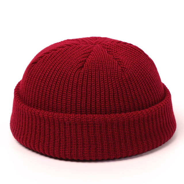 Knitted Hats Skullcap Beanie Hat Winter Retro - Image 10