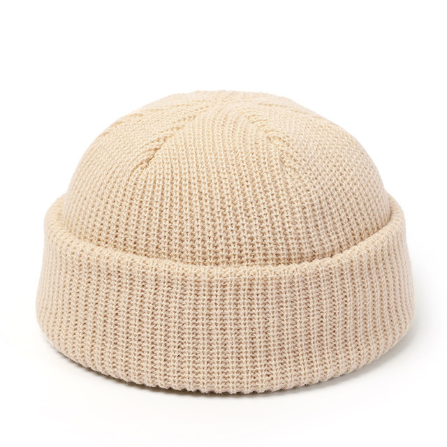 Knitted Hats Skullcap Beanie Hat Winter Retro - Image 3