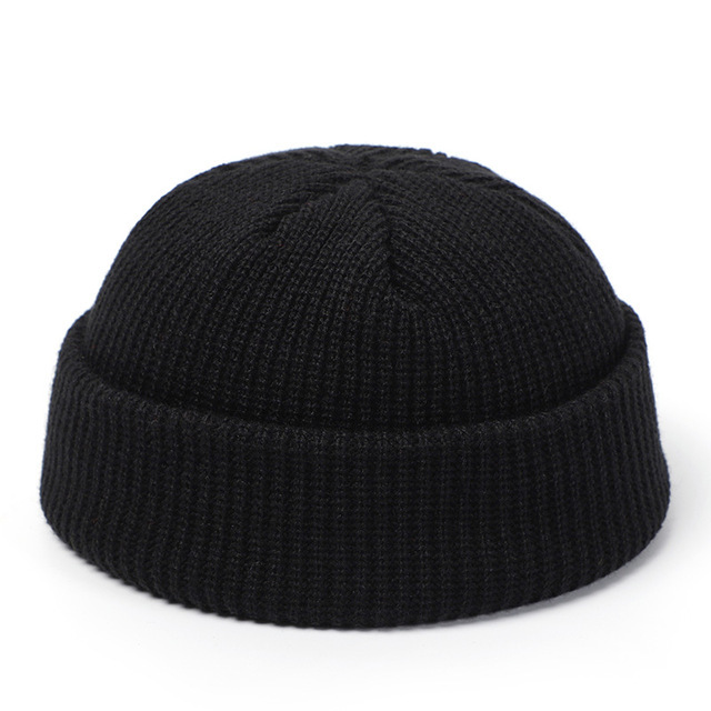 Knitted Hats Skullcap Beanie Hat Winter Retro - Image 7