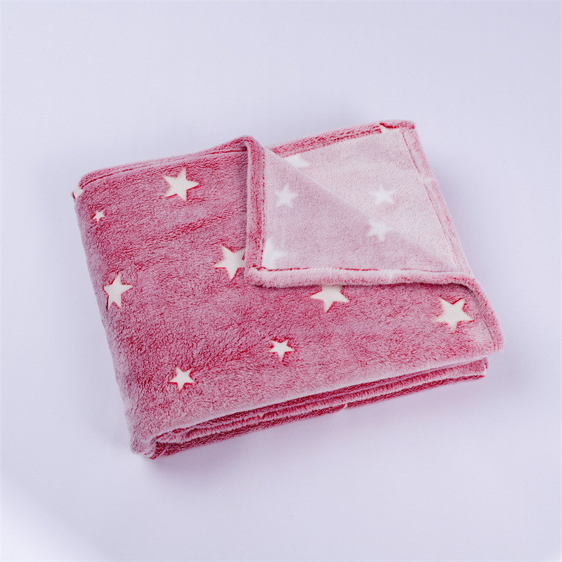 Household Luminous Coral Fleece Blanket - Image 6