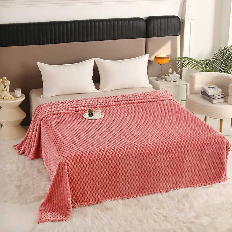 Coral Fleece Blanket Golden Turtle Fleece Blanket Nap - Image 10