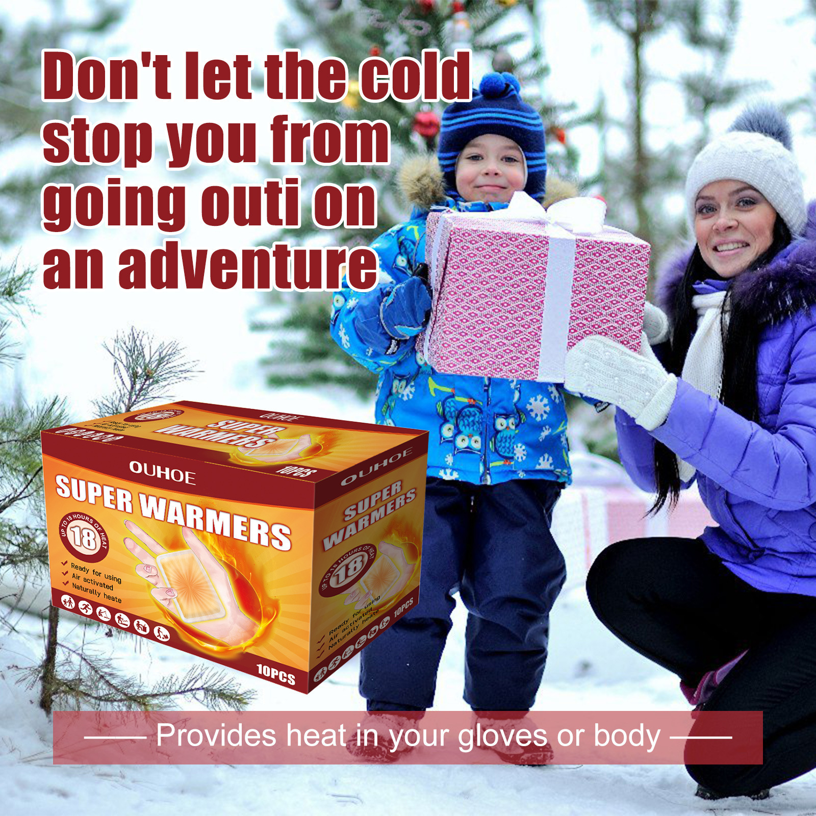 Winter Home Outdoor Disposable Heating Heating Stickers - Image 3