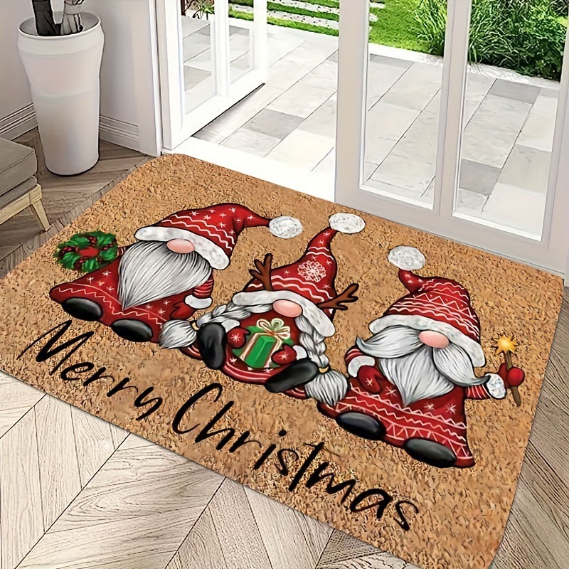 Christmas Decoration Door Mat Home Entry - Image 5
